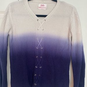 Justice never worn sweater size 18/20